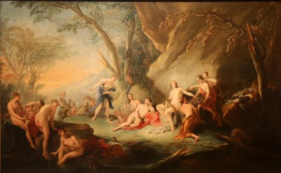 Il bagno di Diana da Jean Baptiste van Loo